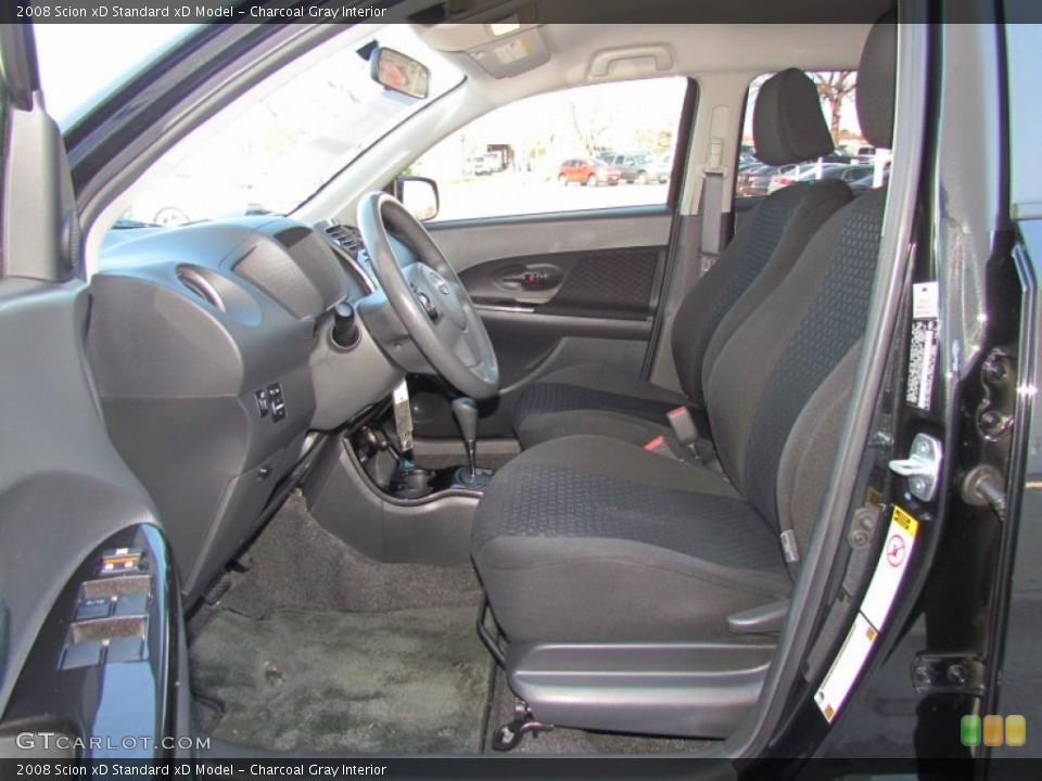 Charcoal Gray Interior Photo for the 2008 Scion xD  #60335855