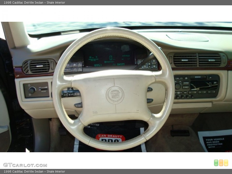 Shale Interior Steering Wheel for the 1998 Cadillac DeVille Sedan #60336727