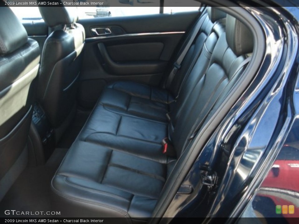 Charcoal Black Interior Photo for the 2009 Lincoln MKS AWD Sedan #60337391