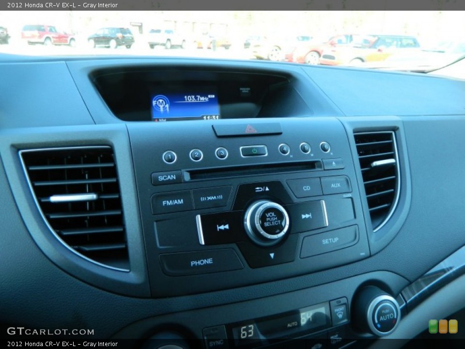 Gray Interior Controls for the 2012 Honda CR-V EX-L #60338391