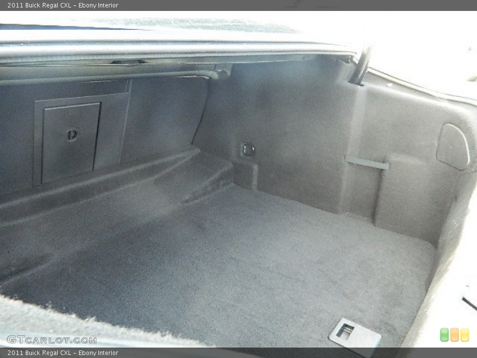 Ebony Interior Trunk for the 2011 Buick Regal CXL #60338900