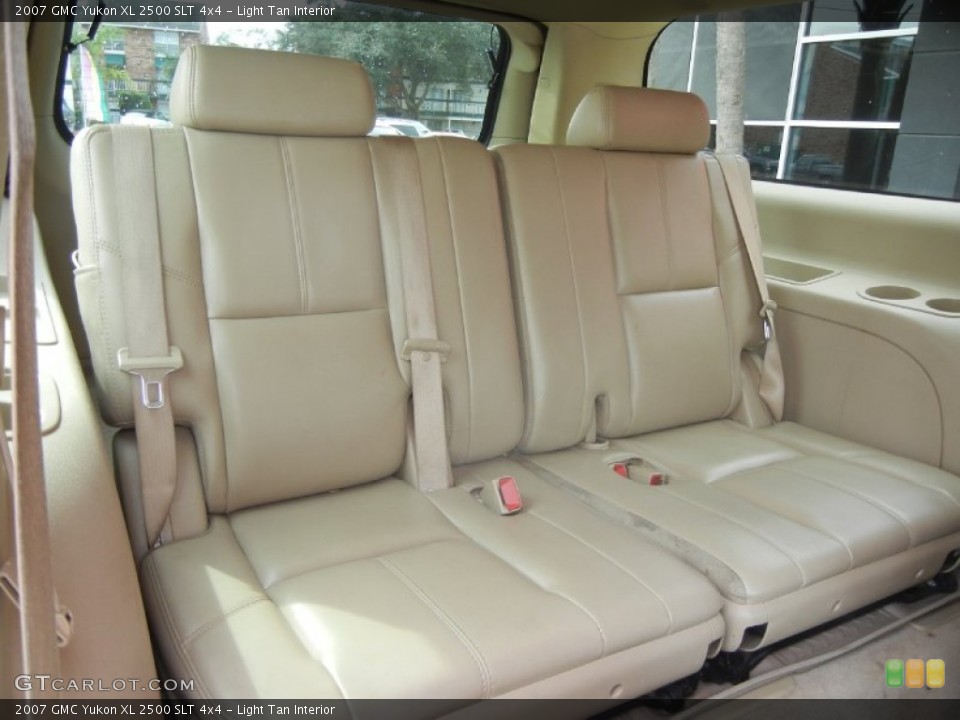 Light Tan Interior Rear Seat for the 2007 GMC Yukon XL 2500 SLT 4x4 #60339236