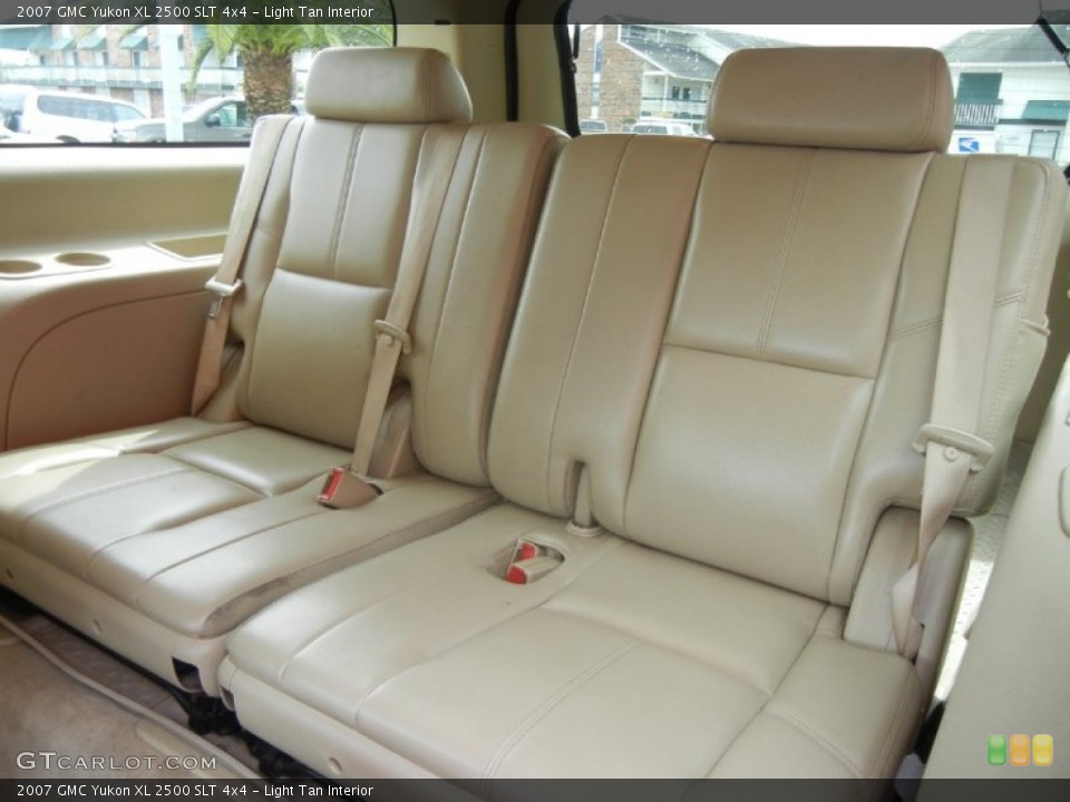 Light Tan Interior Rear Seat for the 2007 GMC Yukon XL 2500 SLT 4x4 #60339276