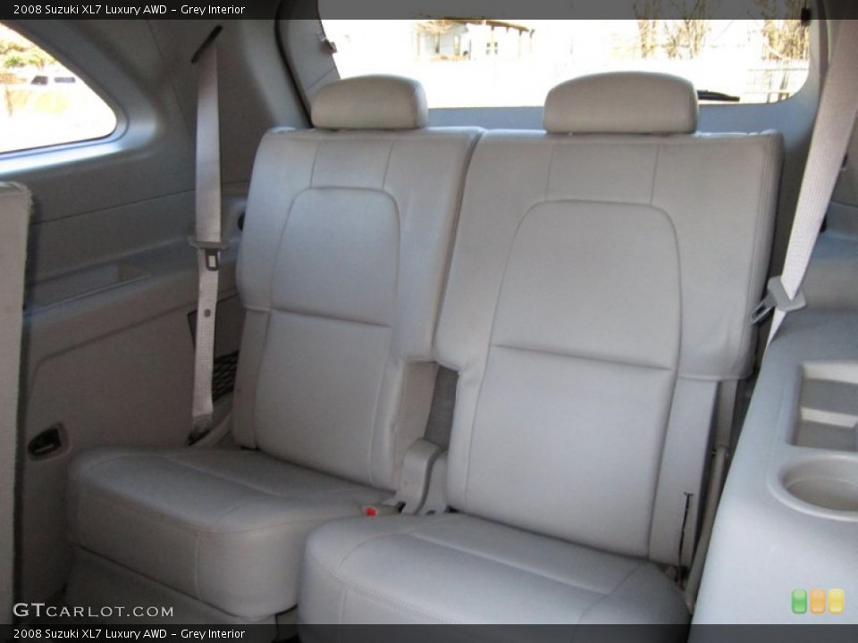 Grey Interior Rear Seat for the 2008 Suzuki XL7 Luxury AWD #60339538