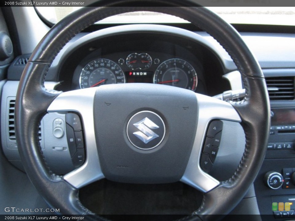 Grey Interior Steering Wheel for the 2008 Suzuki XL7 Luxury AWD #60339595