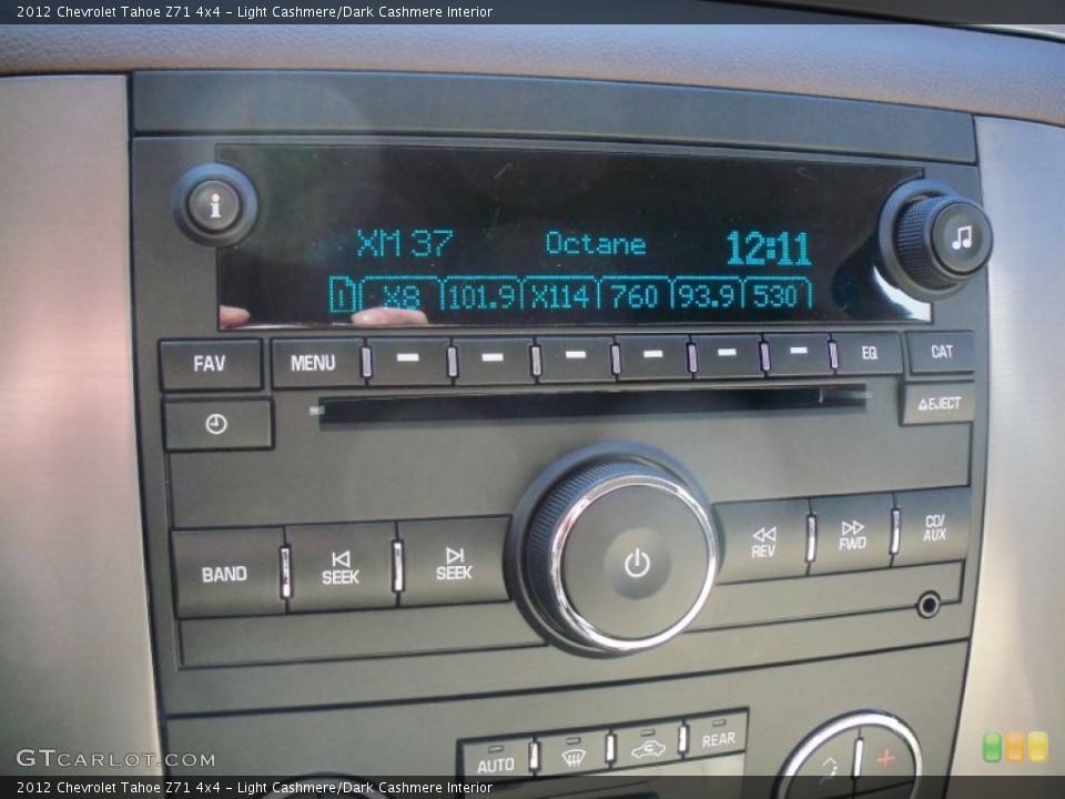 Light Cashmere/Dark Cashmere Interior Audio System for the 2012 Chevrolet Tahoe Z71 4x4 #60343253