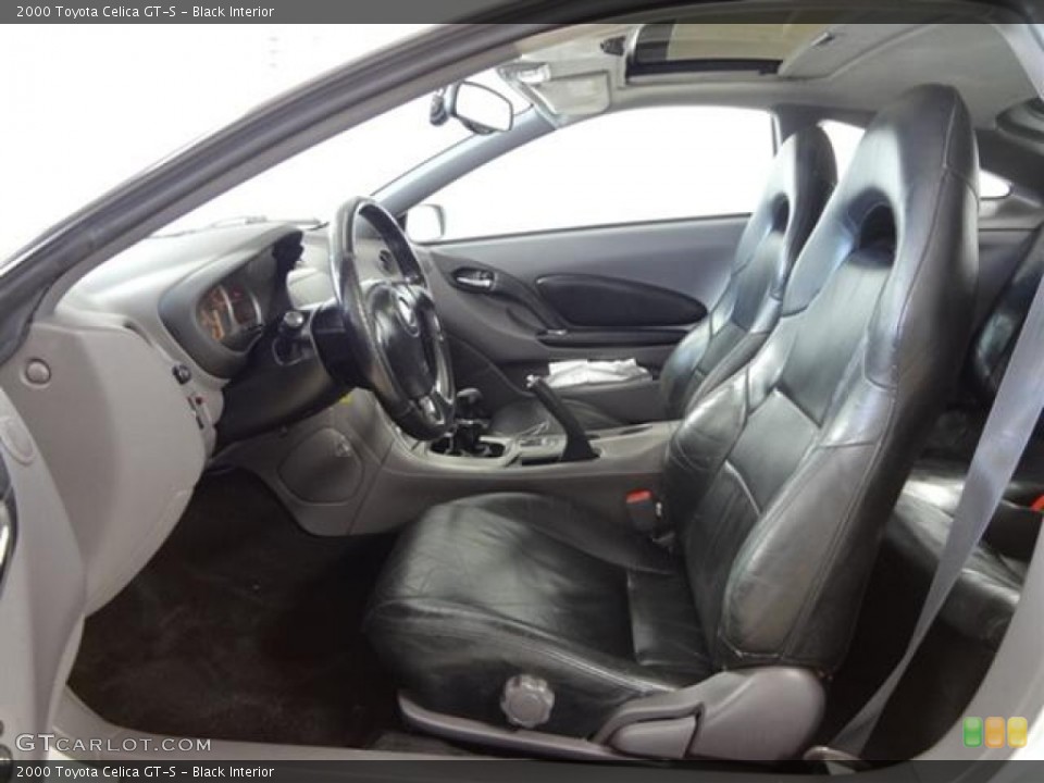 Black Interior Photo For The 2000 Toyota Celica Gt S