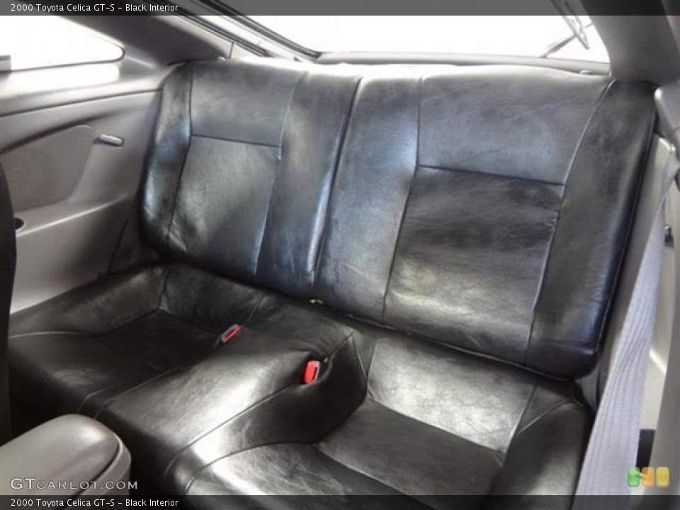 Black Interior Rear Seat for the 2000 Toyota Celica GT-S #60343993