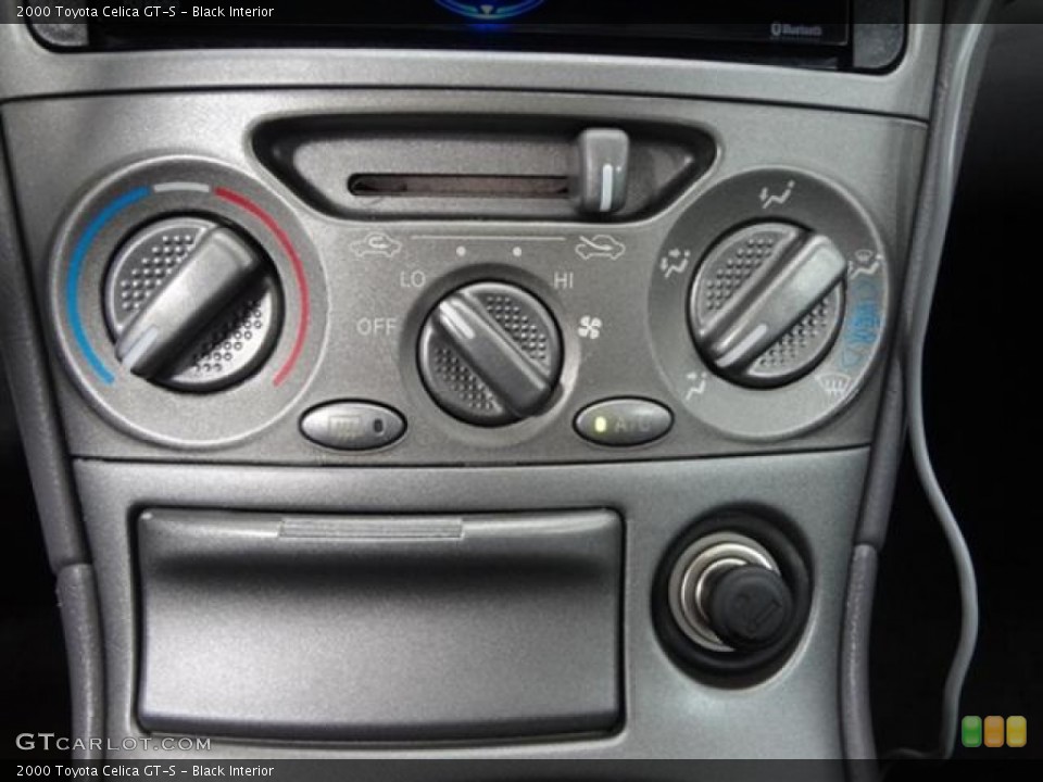 Black Interior Controls for the 2000 Toyota Celica GT-S #60344080