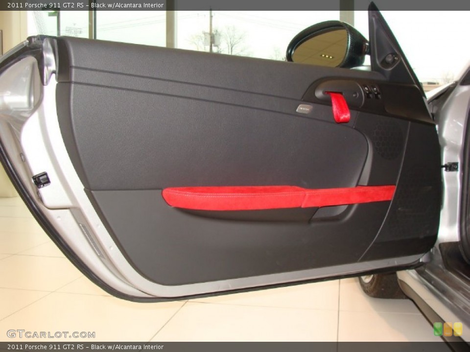 Black w/Alcantara Interior Door Panel for the 2011 Porsche 911 GT2 RS #60348047