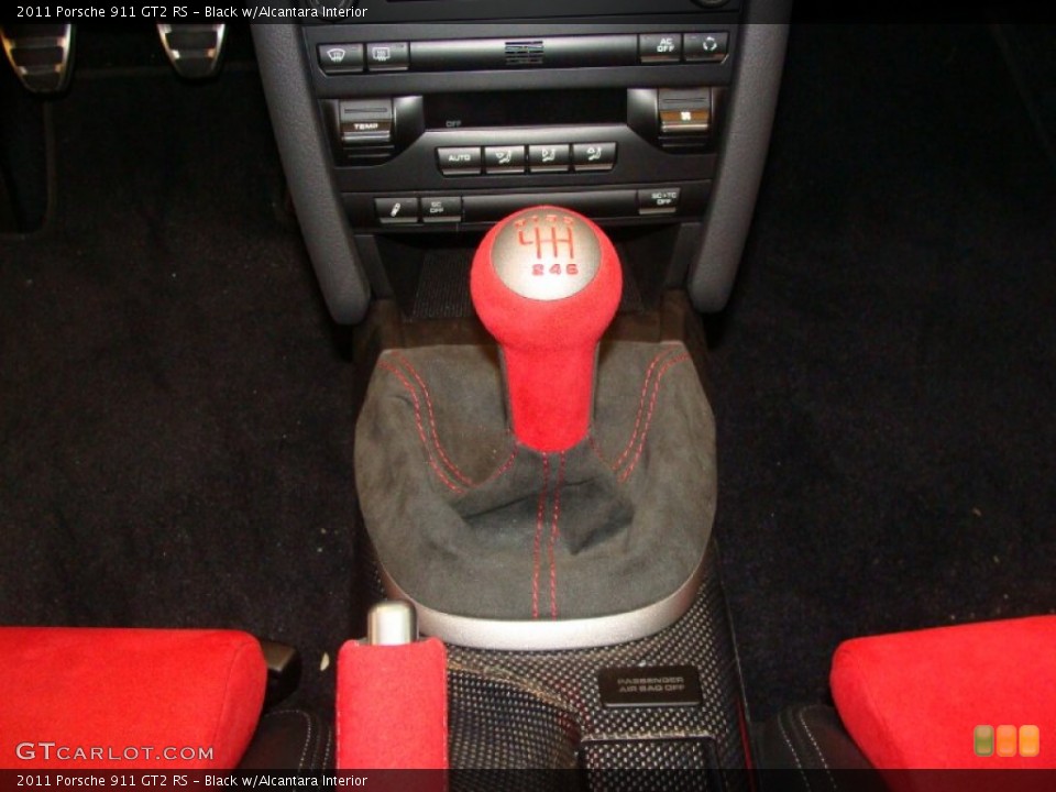 Black w/Alcantara Interior Transmission for the 2011 Porsche 911 GT2 RS #60348098