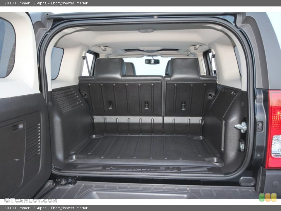 Ebony/Pewter Interior Trunk for the 2010 Hummer H3 Alpha #60351209
