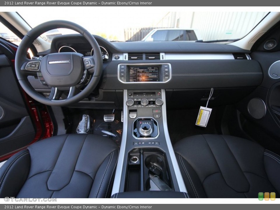 Dynamic Ebony/Cirrus Interior Dashboard for the 2012 Land Rover Range Rover Evoque Coupe Dynamic #60352502