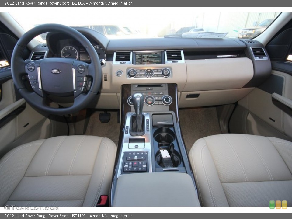 Almond/Nutmeg Interior Dashboard for the 2012 Land Rover Range Rover Sport HSE LUX #60352766