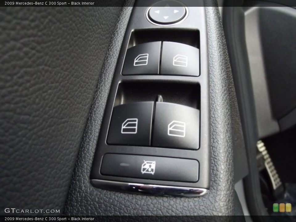 Black Interior Controls for the 2009 Mercedes-Benz C 300 Sport #60355133