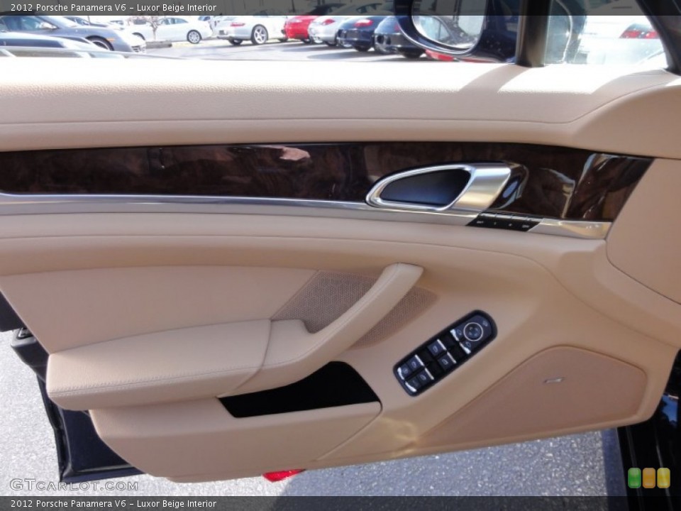 Luxor Beige Interior Door Panel for the 2012 Porsche Panamera V6 #60357960