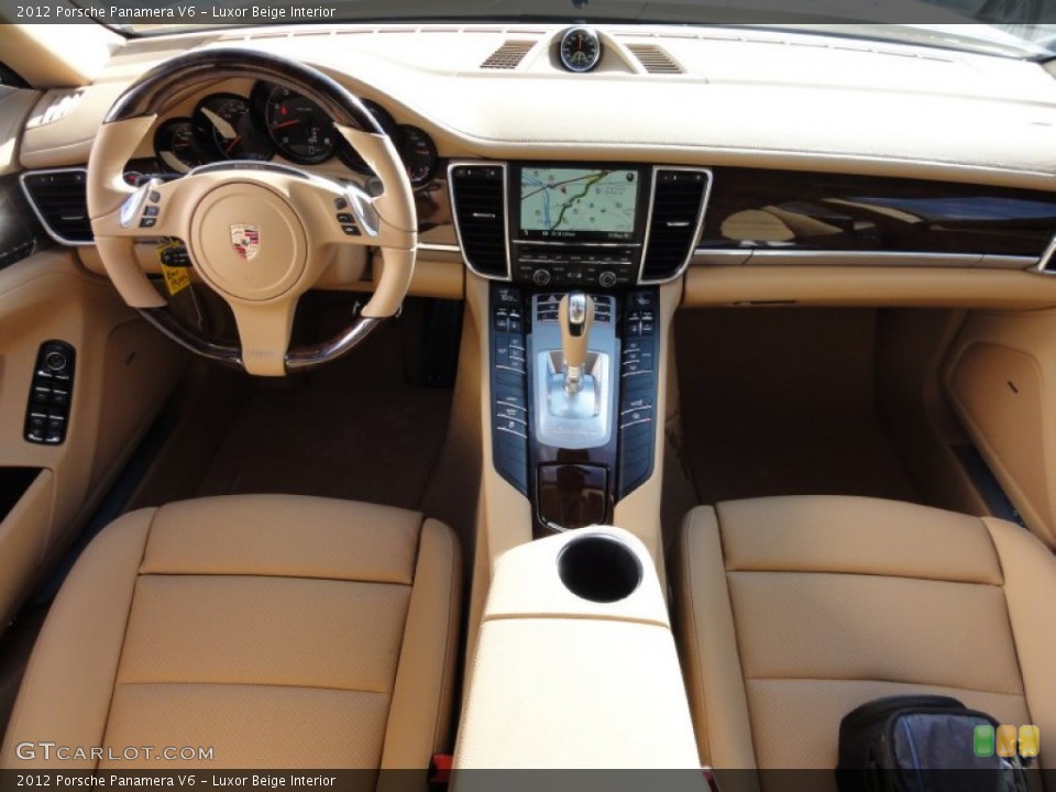 Luxor Beige Interior Dashboard for the 2012 Porsche Panamera V6 #60358124