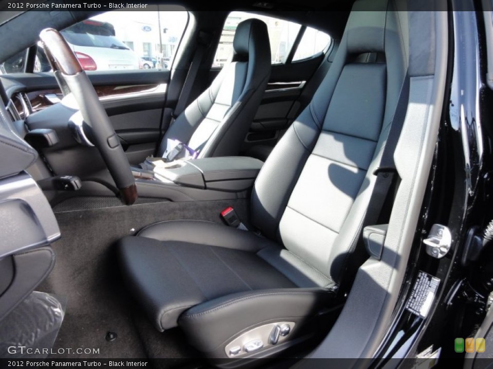 Black Interior Photo for the 2012 Porsche Panamera Turbo #60358854