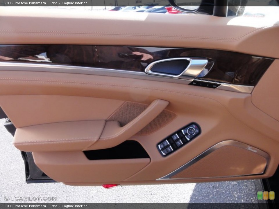 Cognac Interior Door Panel for the 2012 Porsche Panamera Turbo #60360789