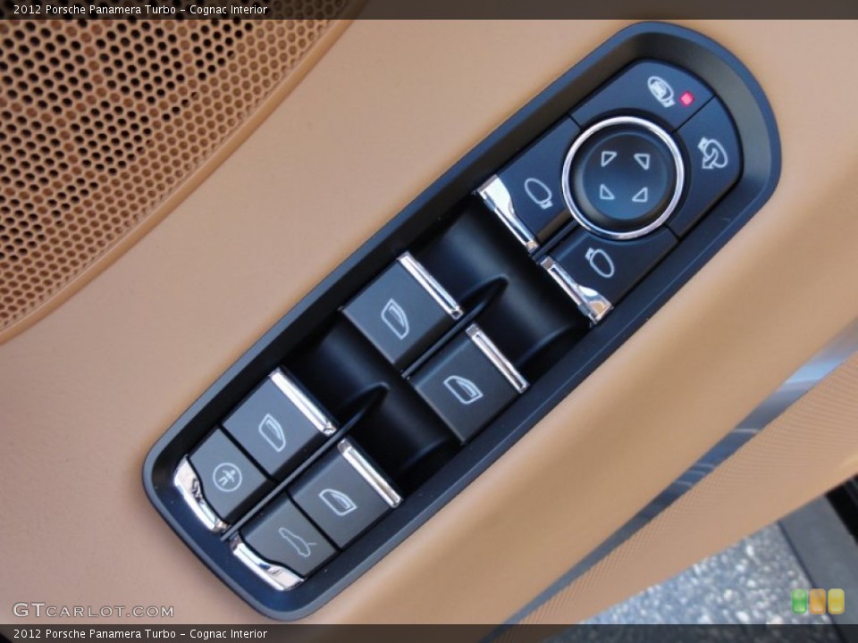 Cognac Interior Controls for the 2012 Porsche Panamera Turbo #60360804