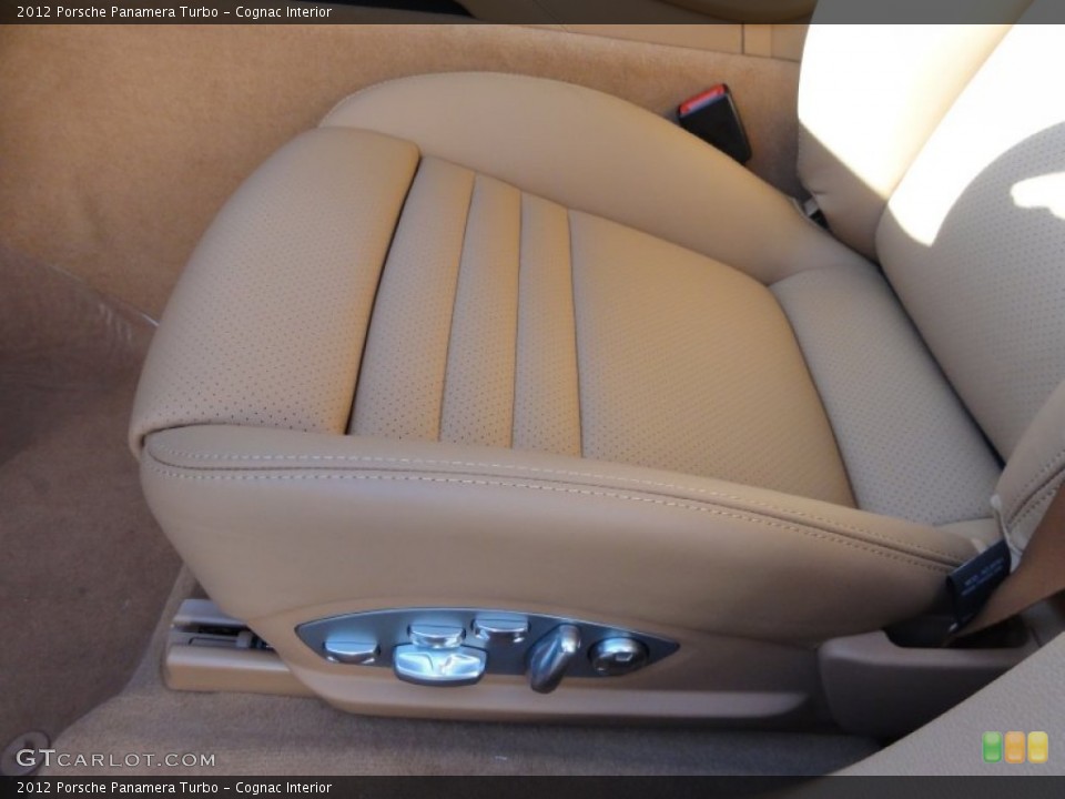 Cognac Interior Front Seat for the 2012 Porsche Panamera Turbo #60360813