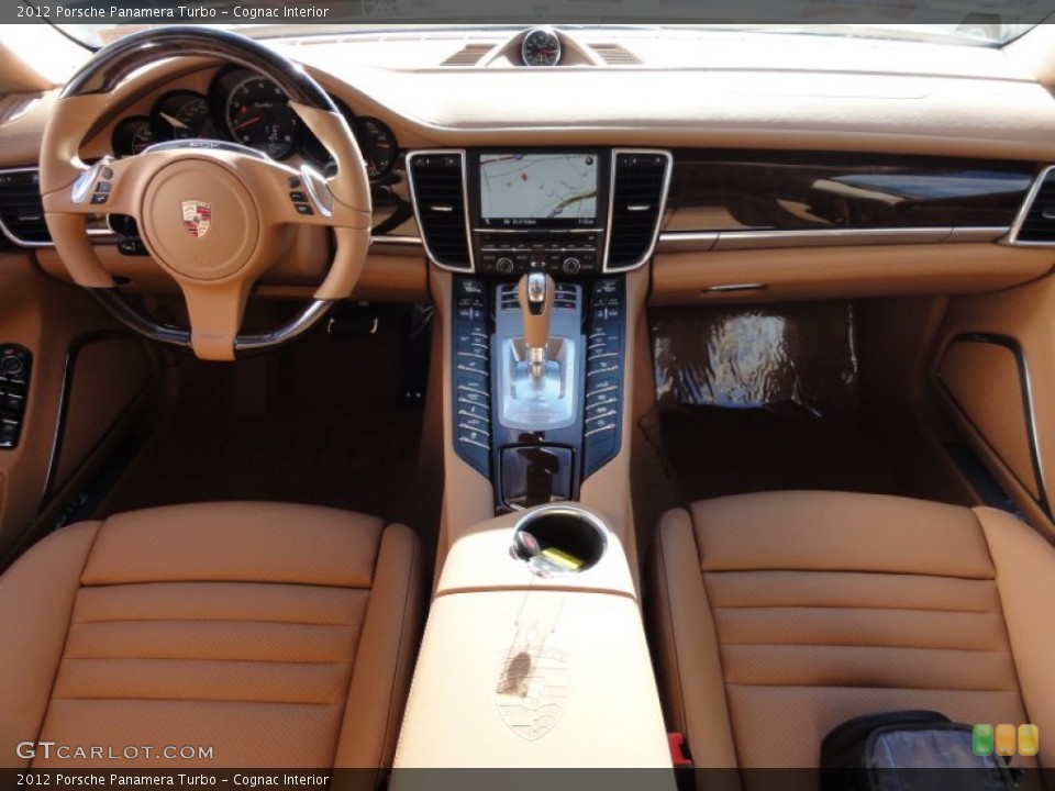 Cognac Interior Dashboard for the 2012 Porsche Panamera Turbo #60360948