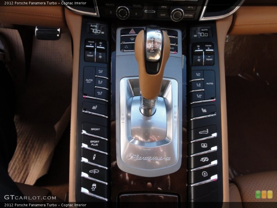 Cognac Interior Transmission for the 2012 Porsche Panamera Turbo #60361040