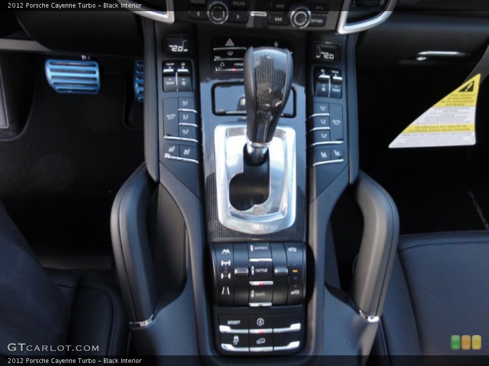 Black Interior Transmission for the 2012 Porsche Cayenne Turbo #60361434