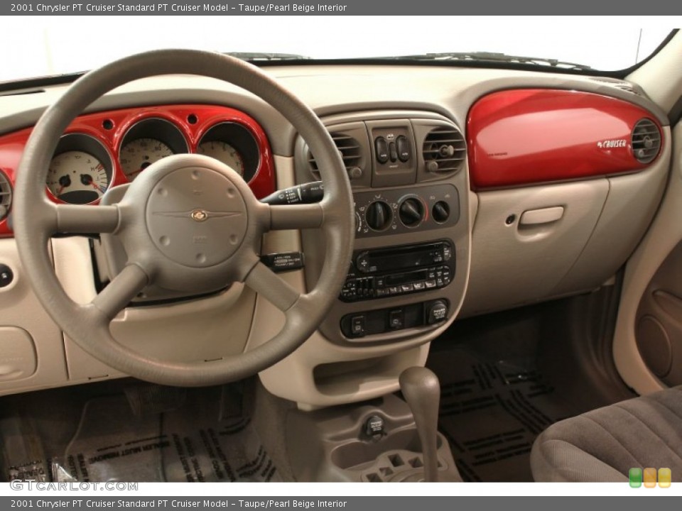 Taupe/Pearl Beige Interior Dashboard for the 2001 Chrysler PT Cruiser  #60362040