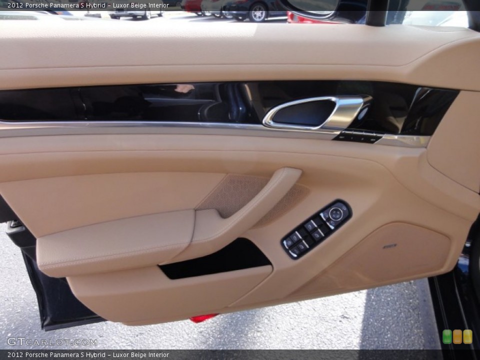 Luxor Beige Interior Door Panel for the 2012 Porsche Panamera S Hybrid #60362047