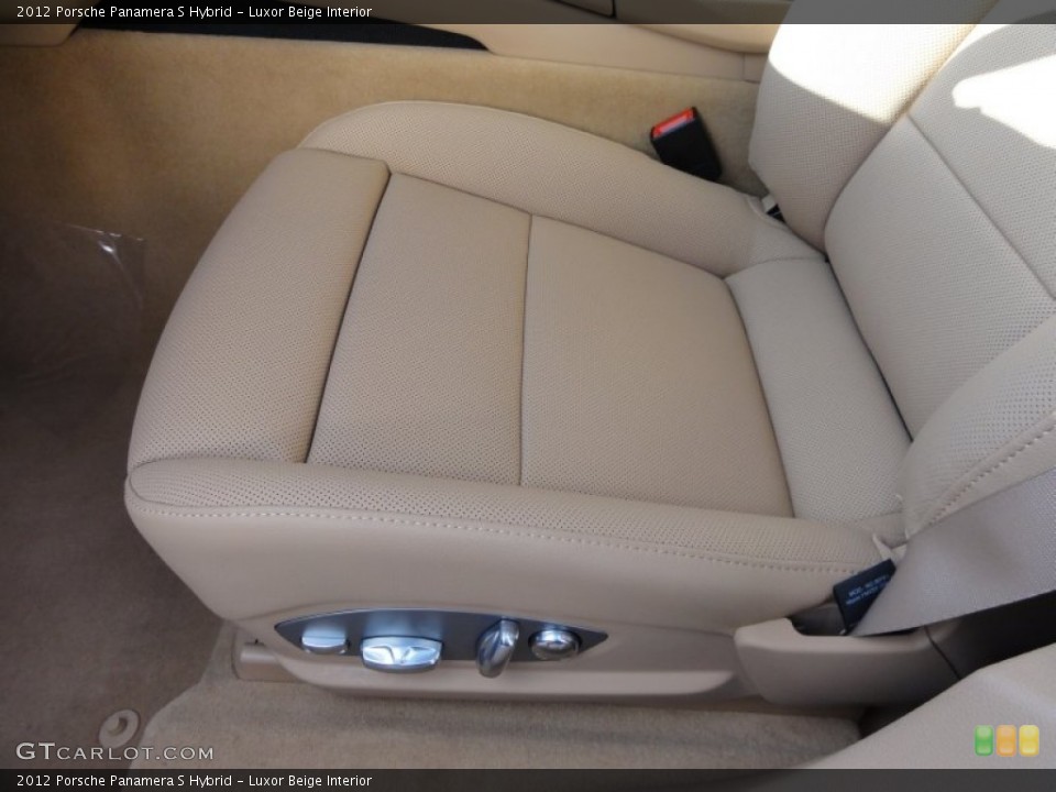 Luxor Beige Interior Front Seat for the 2012 Porsche Panamera S Hybrid #60362067
