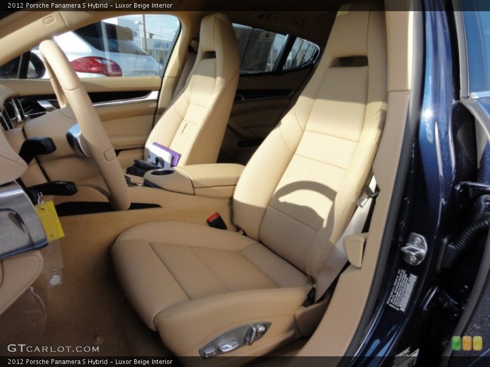 Luxor Beige Interior Front Seat for the 2012 Porsche Panamera S Hybrid #60362075