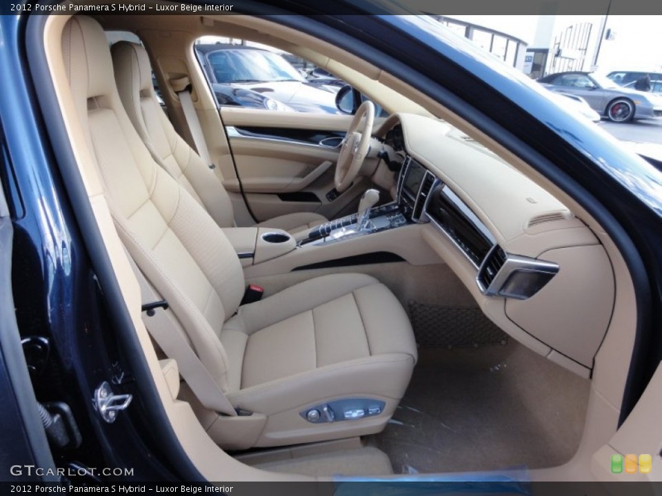 Luxor Beige Interior Front Seat for the 2012 Porsche Panamera S Hybrid #60362103