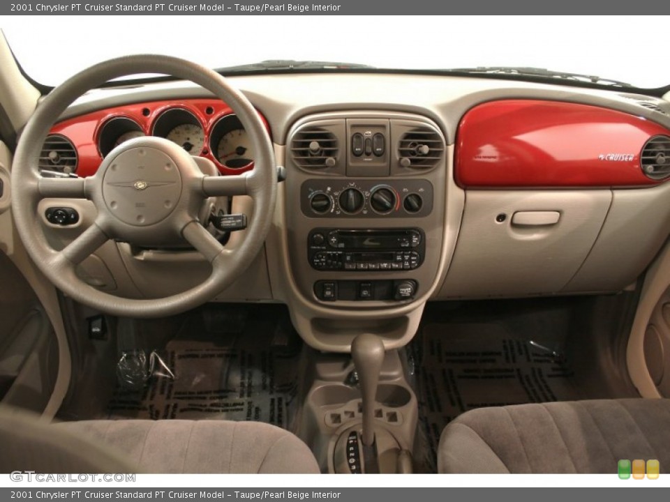 Taupe/Pearl Beige Interior Dashboard for the 2001 Chrysler PT Cruiser  #60362127