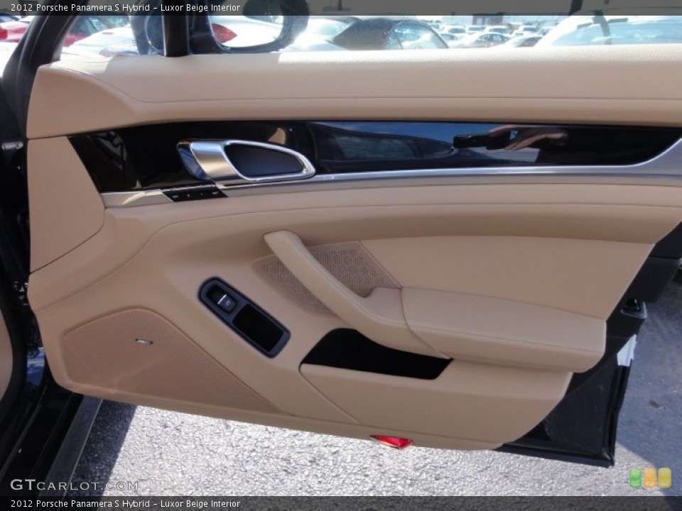 Luxor Beige Interior Door Panel for the 2012 Porsche Panamera S Hybrid #60362130