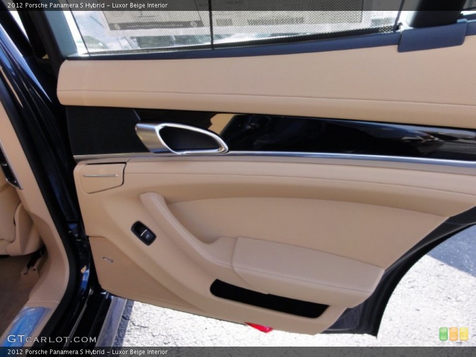 Luxor Beige Interior Door Panel for the 2012 Porsche Panamera S Hybrid #60362157