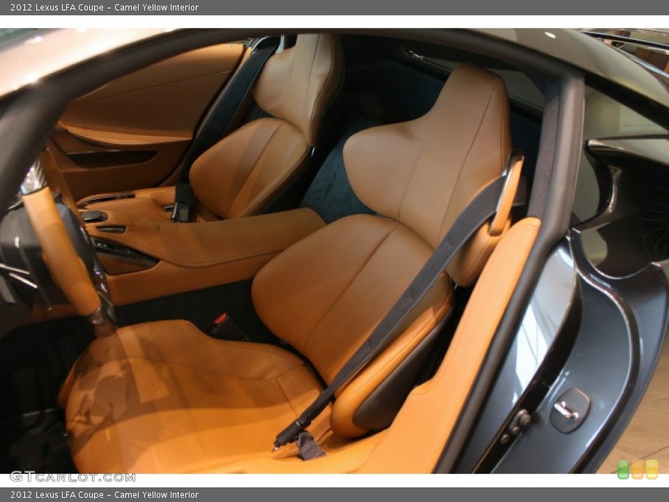 Camel Yellow Interior Photo for the 2012 Lexus LFA Coupe #60362946