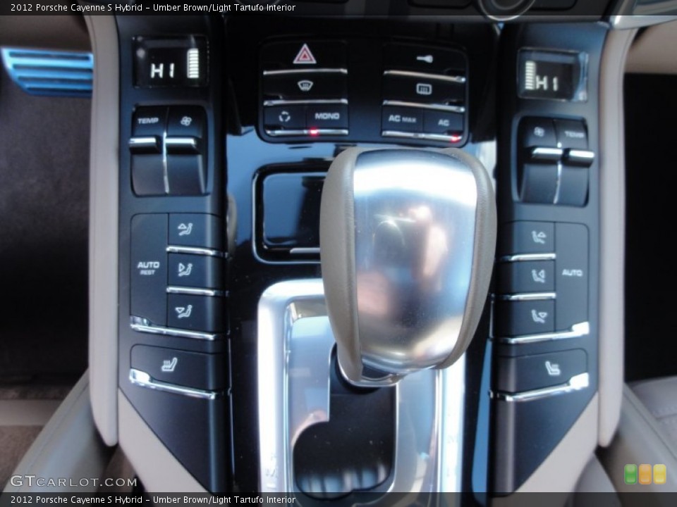 Umber Brown/Light Tartufo Interior Transmission for the 2012 Porsche Cayenne S Hybrid #60363126