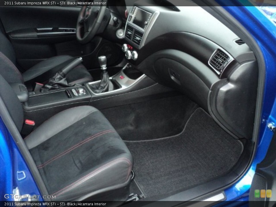 STI  Black/Alcantara Interior Photo for the 2011 Subaru Impreza WRX STi #60363504