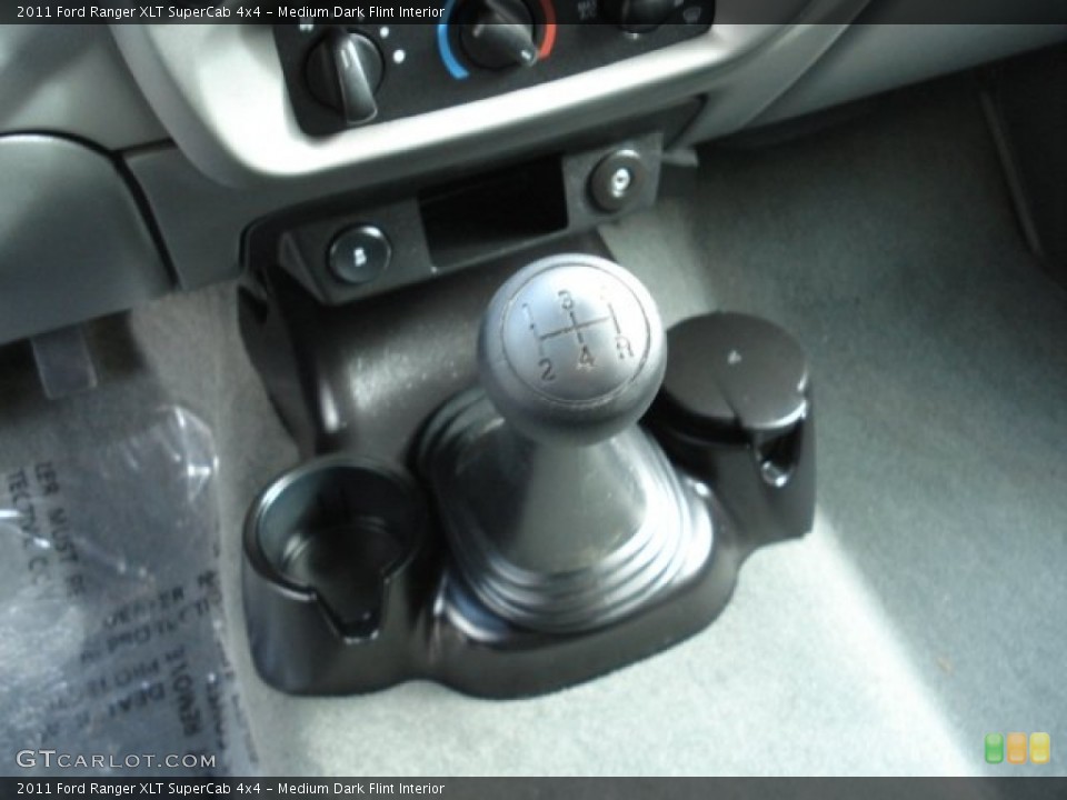 Medium Dark Flint Interior Transmission for the 2011 Ford Ranger XLT SuperCab 4x4 #60364605