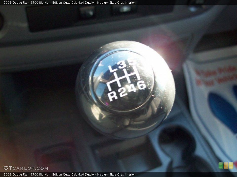 Medium Slate Gray Interior Transmission for the 2008 Dodge Ram 3500 Big Horn Edition Quad Cab 4x4 Dually #60366744