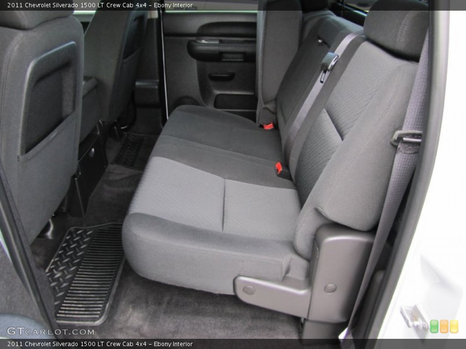 Ebony Interior Photo for the 2011 Chevrolet Silverado 1500 LT Crew Cab 4x4 #60367703