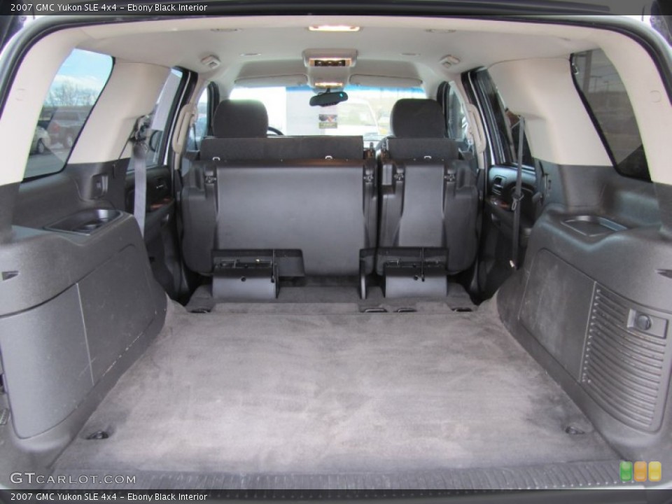 Ebony Black Interior Trunk for the 2007 GMC Yukon SLE 4x4 #60369428
