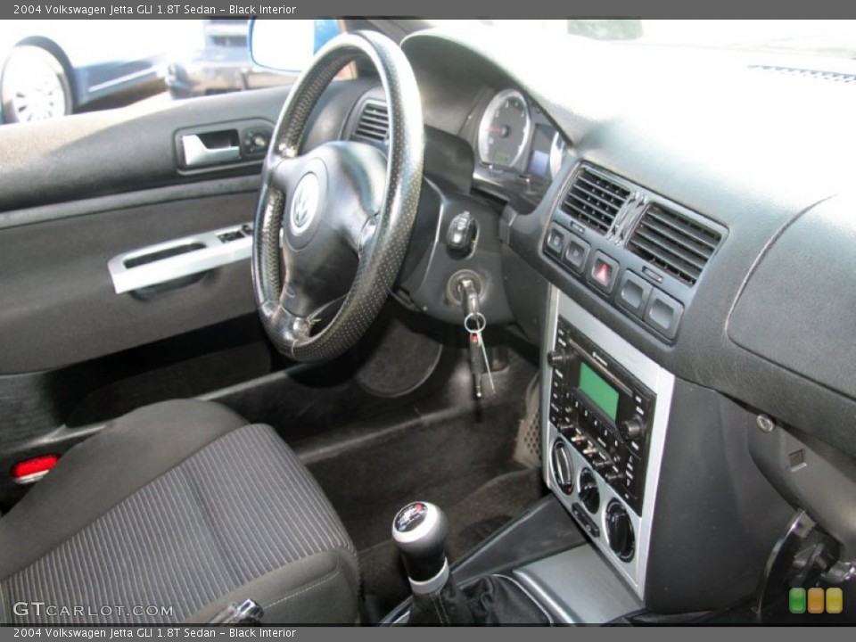 Black Interior Photo for the 2004 Volkswagen Jetta GLI 1.8T Sedan #60370738