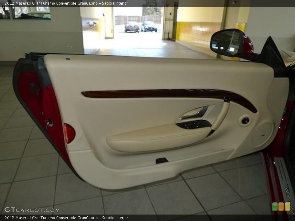 Sabbia Interior Door Panel for the 2012 Maserati GranTurismo Convertible GranCabrio #60375213