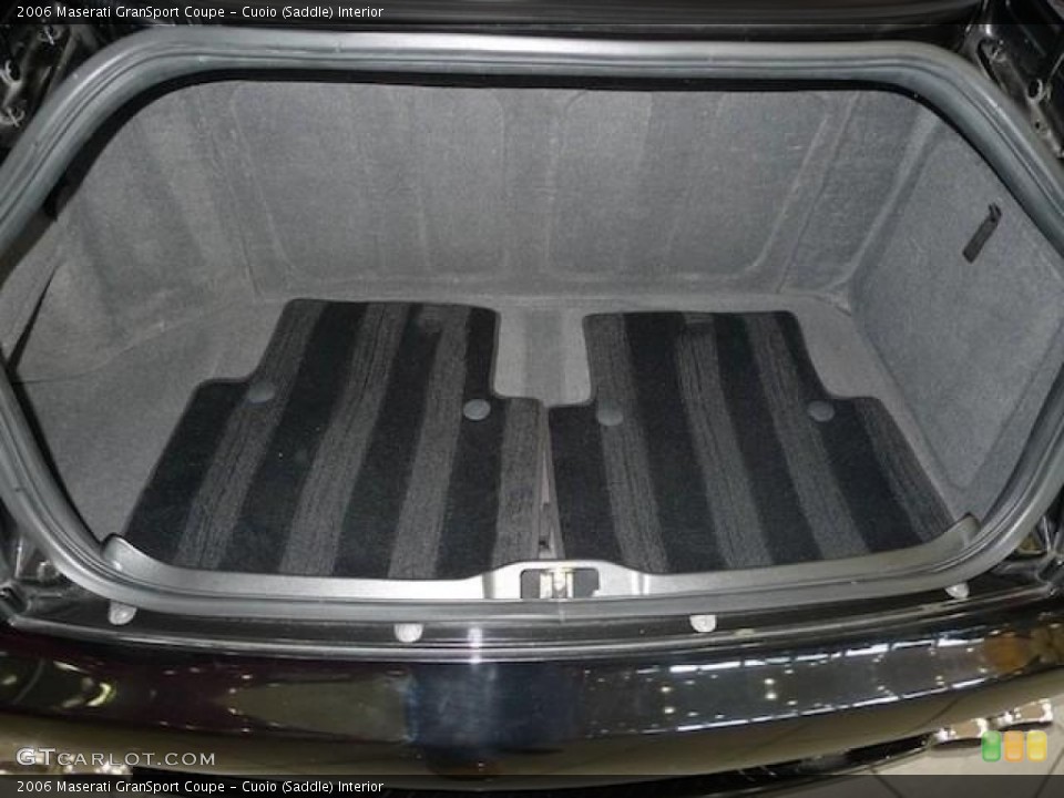 Cuoio (Saddle) Interior Trunk for the 2006 Maserati GranSport Coupe #60375441