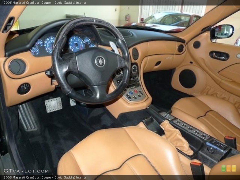Cuoio (Saddle) Interior Prime Interior for the 2006 Maserati GranSport Coupe #60375480