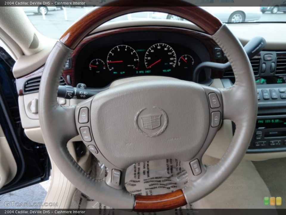 Cashmere Interior Steering Wheel for the 2004 Cadillac DeVille DHS #60381741