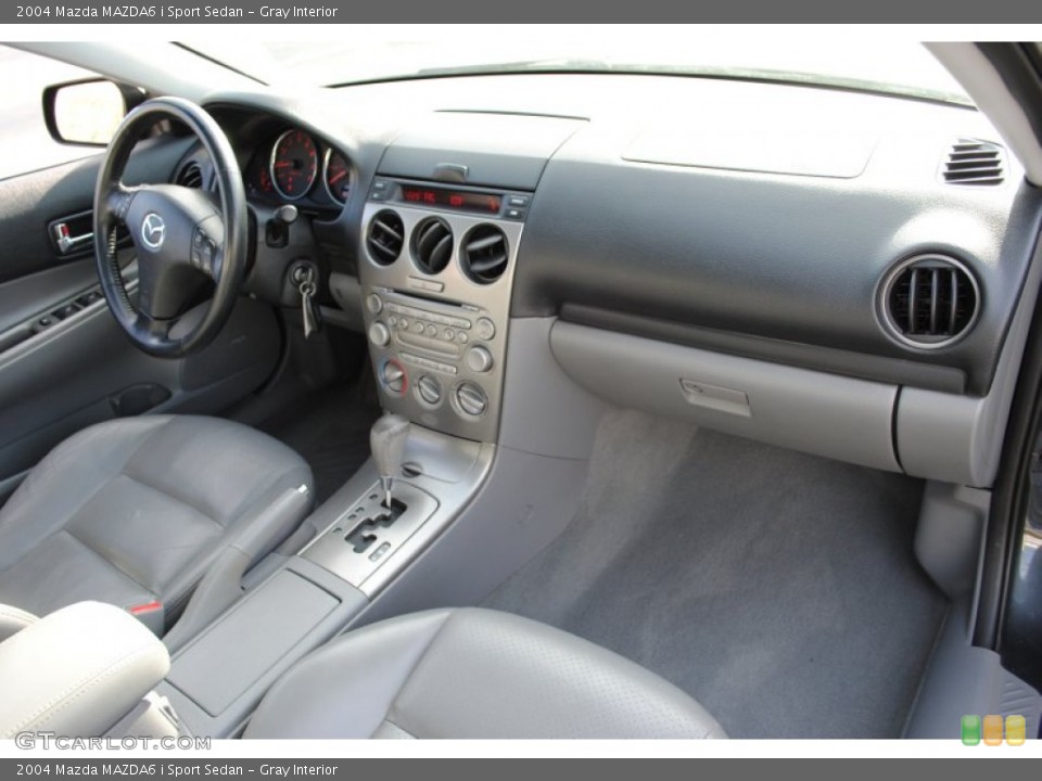 Gray Interior Photo for the 2004 Mazda MAZDA6 i Sport Sedan #60381811