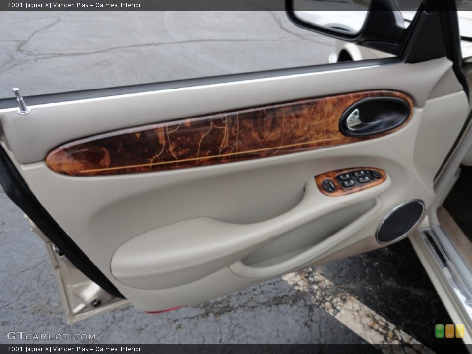 Oatmeal Interior Door Panel for the 2001 Jaguar XJ Vanden Plas #60381897